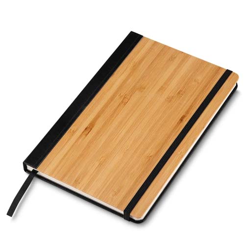 Caderno ecológico em bambu.
