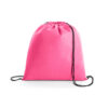 Mochila saco em TNT rosa