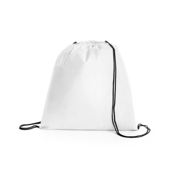 Mochila saco em TNT branco