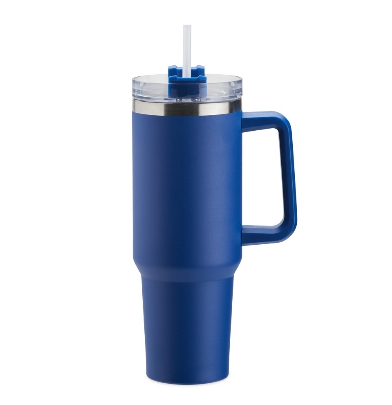 Caneca térmica azul