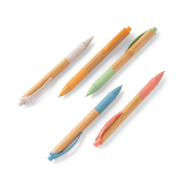 caneta em bambu brinde