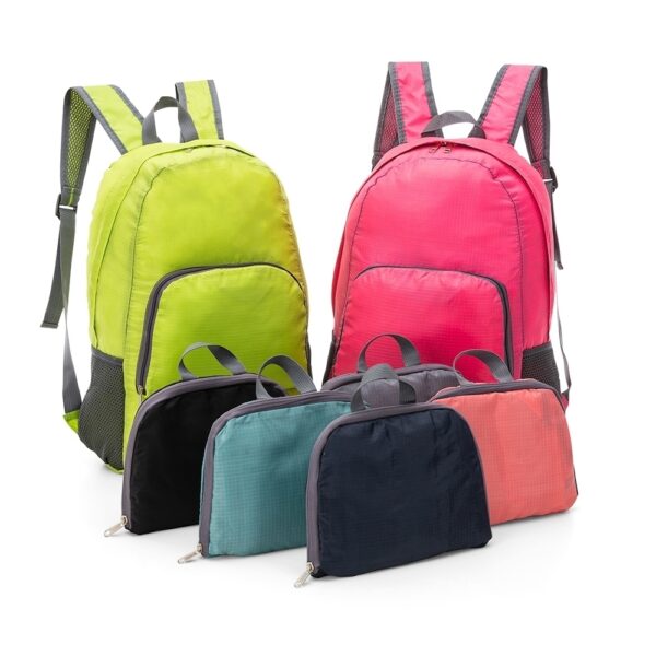 mochila dobrável impermeável