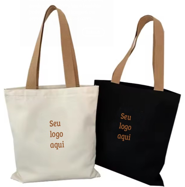 Ecobag com logotipo brinde personalizado