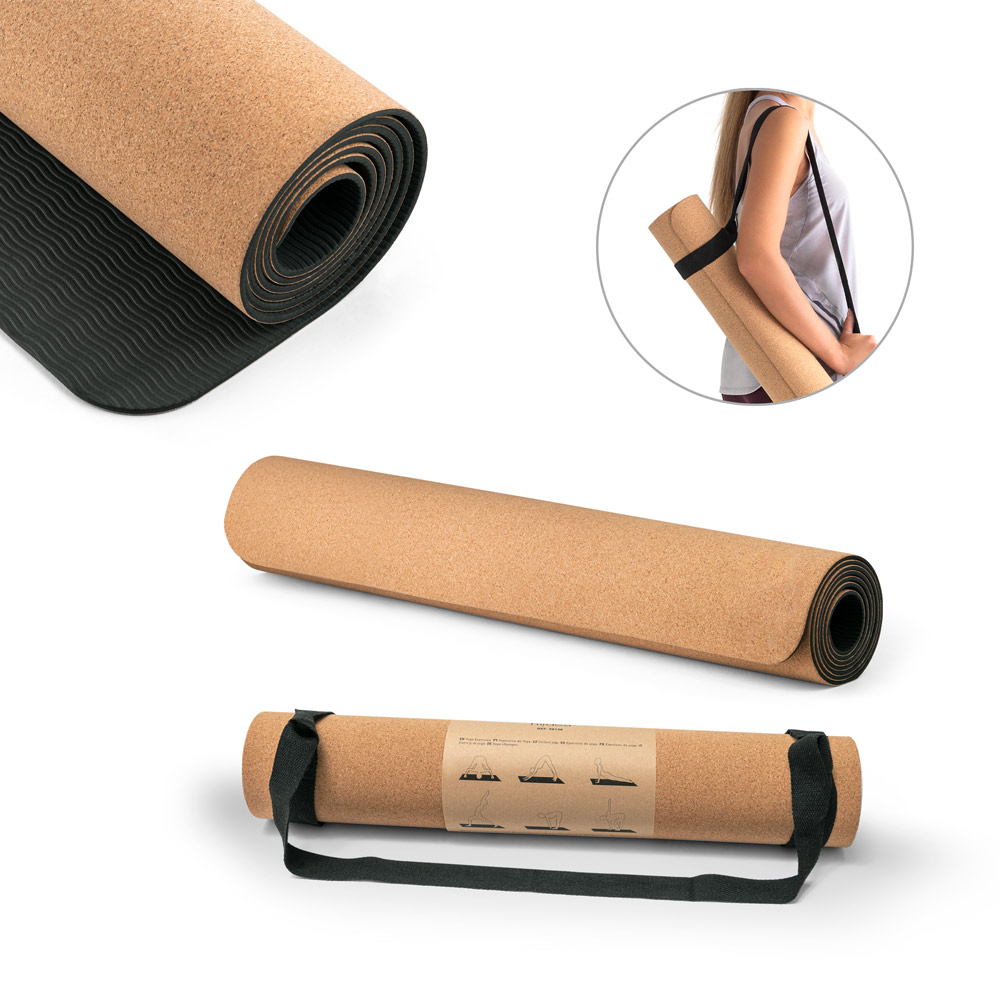 tapete de yoga personalizado com logo