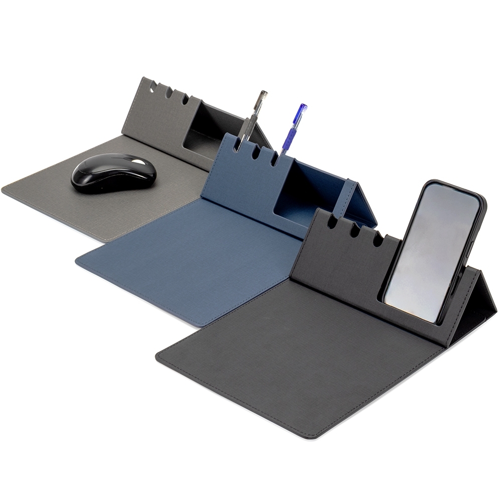 mouse pad com suporte de celular